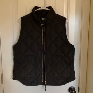 J. Crew Puffer Vest - Women's Large